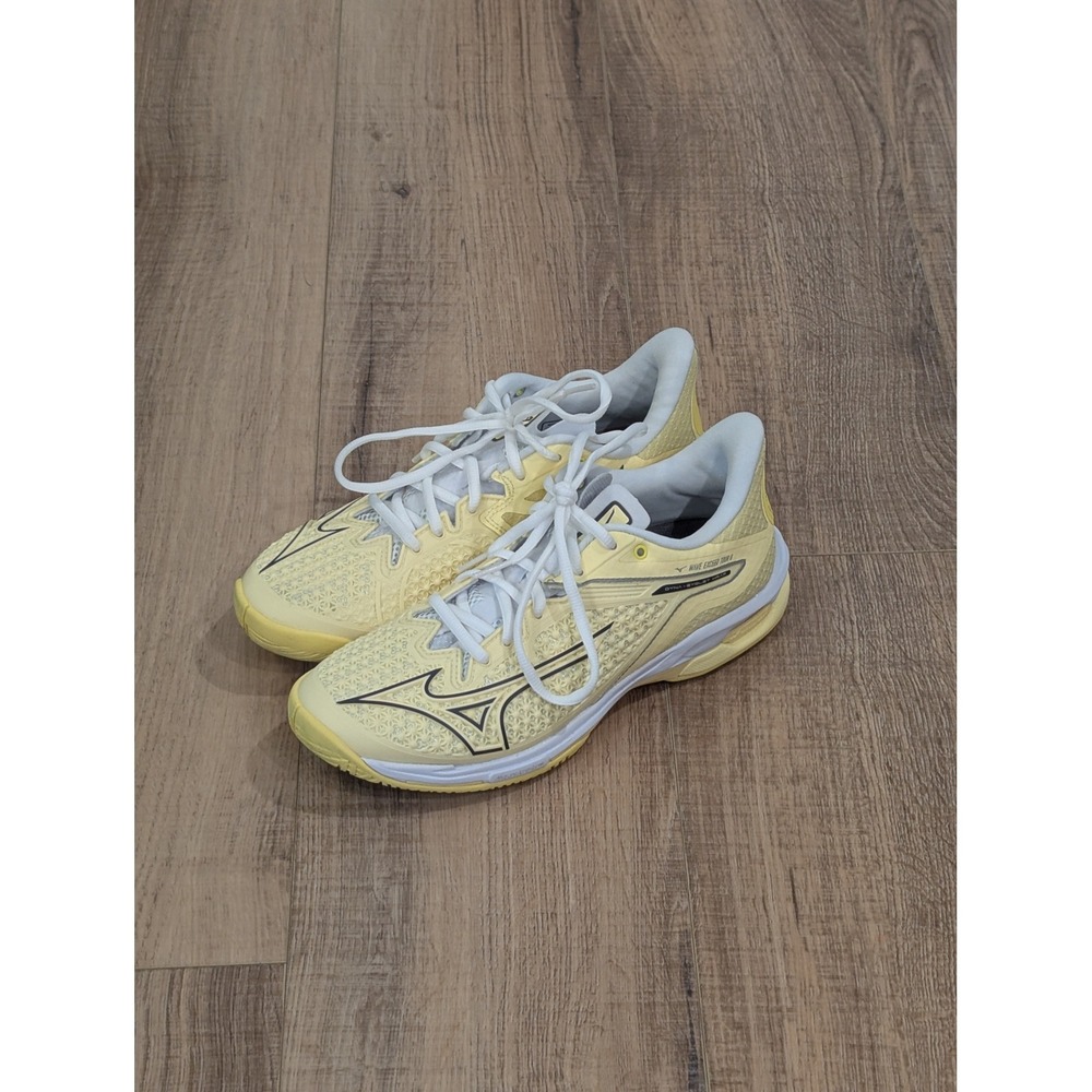 Mizuno Wave Exceed Tour 6 Women 8 Tennis Pickleball Court Shoes Yellow 61GA24714